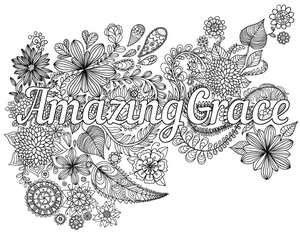 Amazing Grace Coloring Page